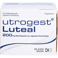 Utrogest Luteal 200mg Weichk.z.vaginalen Anwendung, 90 st, Besins Healthcare Germany GmbH