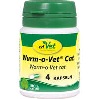 Wurm-o-Vet Cat 4 Kapseln, 4 st, cdVet Naturprodukte GmbH