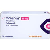 Moventig 25mg Filmtabletten, 30 Stk., Abacus Medicine A/S