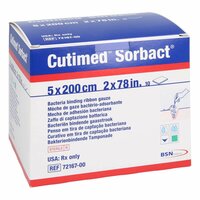 CUTIMED Sorbact Tamponaden 5x200 cm, 10 st, B2b Medical GmbH