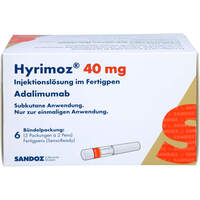Hyrimoz 40 mg Injektionslösung im Fertigpen, 6 st, HEXAL AG