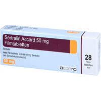 Sertralin Accord 50 mg Filmtabletten, 28 Stk., Accord Healthcare GmbH