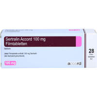 Sertralin Accord 100 mg Filmtabletten, 28 st, Accord Healthcare GmbH