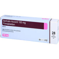 Sertralin Accord 100 mg Filmtabletten, 28 st, Accord Healthcare GmbH