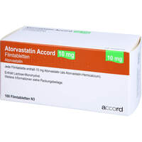 Atorvastatin Accord 10 mg Filmtabletten, 100 st, Accord Healthcare GmbH