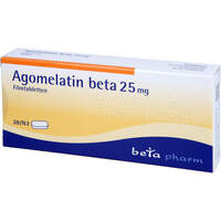 Agomelatin beta 25 mg Filmtabletten, 28 Stk., betapharm Arzneimittel GmbH