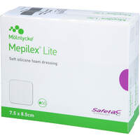 MEPILEX Lite Schaumverband 7.5x8.5 cm steril, 10 st, Avitamed GmbH