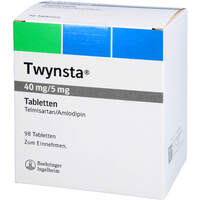 Twynsta 40 mg/5 mg Tabletten, 98 st, Docpharm GmbH