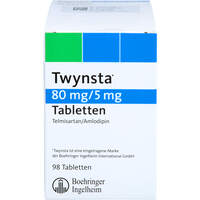 Twynsta 80 mg/5 mg Tabletten, 98 st, Docpharm GmbH
