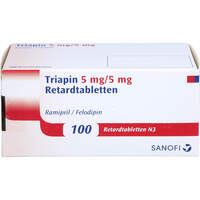 Triapin 5/5mg Retardtabletten, 100 st, Emra-Med Arzneimittel GmbH