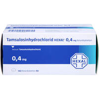 Tamsulosinhydrochlorid Hexal 0.4 mg Retardtablette, 100 st, HEXAL AG