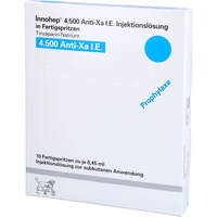 innohep 4.500 Anti-Xa I.E. 0.45 ml, 10x0,45 ml, Leo Pharma GmbH