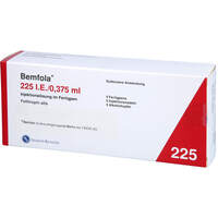 Bemfola 225 I.E./0.375 ml Inj.-Lsg.i.e.Fertigpen, 5 st, kohlpharma GmbH
