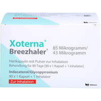 Xoterna Breezhaler 85 ug/43 ug Hartk.m.Plv.z.Inh., 3x30 st, Axicorp Pharma B.V.