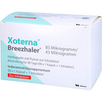 Xoterna Breezhaler 85 ug/43 ug Hartk.m.Plv.z.Inh., 3x30 st, Axicorp Pharma B.V.
