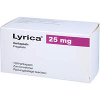 Lyrica 25 mg Hartkapseln, 100 st, Axicorp Pharma GmbH