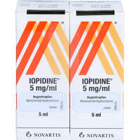 IOPIDINE 5 mg/ml Augentropfen, 2x5 ml, Emra-Med Arzneimittel GmbH