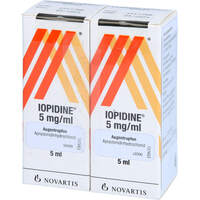 IOPIDINE 5 mg/ml Augentropfen, 2x5 ml, Emra-Med Arzneimittel GmbH