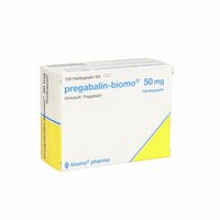 pregabalin-biomo 50mg Hartkapseln, 100 st, Biomo Pharma GmbH