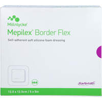 MEPILEX Border Flex Schaumverb.haft.12.5x12.5 cm, 10 st, B2b Medical GmbH