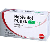 Nebivolol PUREN 5 mg Tabletten, 50 Stk., PUREN Pharma GmbH & Co. KG
