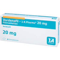 Vardenafil - 1 A Pharma 20 mg Filmtabletten, 8 Stk., 1 A Pharma GmbH