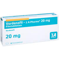 Vardenafil - 1 A Pharma 20 mg Filmtabletten, 8 Stk., 1 A Pharma GmbH