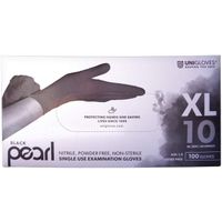 Einmal Handschuhe Nitril schwarz XL, 100 st, Param GmbH