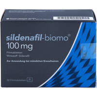 sildenafil-biomo 100 mg Filmtabletten, 30 st, Biomo Pharma GmbH