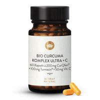 CURCUMIN ULTRA+C Kapseln, 60 st, Sunday Natural Products GmbH