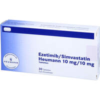 Ezetimib/Simvastatin Heumann 10 mg/10 mg Tabletten, 30 Stk., Heumann Pharma GmbH & Co. Generica KG