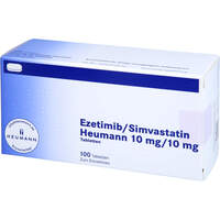 Ezetimib/Simvastatin Heumann 10 mg/10 mg Tabletten, 100 st, Heumann Pharma GmbH & Co. Generica KG
