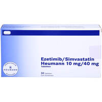 Ezetimib/Simvastatin Heumann 10 mg/40 mg Tabletten, 30 Stk., Heumann Pharma GmbH & Co. Generica KG