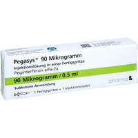 PEGASYS 90 ug Injektionslösung i.e.Fertigspritze, 1 st, Orifarm GmbH