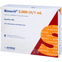 BINOCRIT 2.000 I.E./1 ml Inj.-Lsg.i.Fertigspr., 6x1 ml, Orifarm GmbH