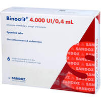 BINOCRIT 4.000 I.E./0.4 ml Inj.-Lsg.i.Fertigspr., 6x0.4 ml, Orifarm GmbH