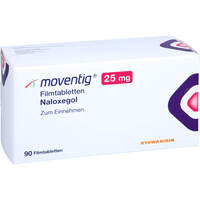 MOVENTIG 25 mg Filmtabletten, 90 Stk., Orifarm GmbH