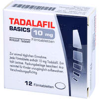 TADALAFIL BASICS 10 mg Filmtabletten, 12 Stk., Basics GmbH