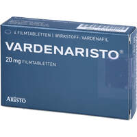 Vardenaristo 20 mg Filmtabletten, 4 Stk., Aristo Pharma GmbH