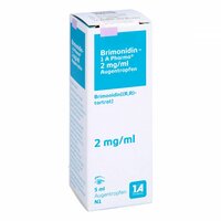 Brimonidin - 1 A Pharma 2 mg/ml Augentropfen, 5 ml, 1 A Pharma GmbH