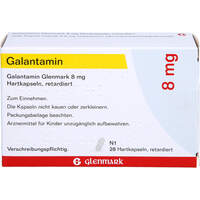 Galantamin Glenmark 8 mg Hartkapseln retardiert, 28 st, Glenmark Arzneimittel GmbH