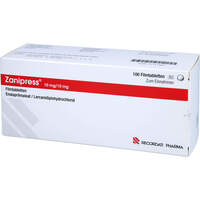 Zanipress 10 mg/10 mg Filmtabletten, 100 st, Abacus Medicine A/S