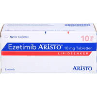 Ezetimib Aristo 10mg Tabletten, 50 st, Aristo Pharma GmbH