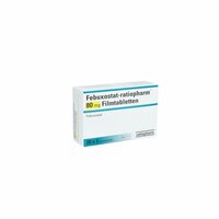 Febuxostat-ratiopharm 80 mg Filmtabletten, 28 Stk., ratiopharm GmbH
