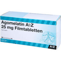 Agomelatin AbZ 25 mg Filmtabletten, 98 st, Abz Pharma GmbH