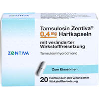 Tamsulosin Zentiva 0.4mg Hartkapseln m.v.W., 20 Stk., Zentiva Pharma GmbH