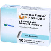 Tamsulosin Zentiva 0.4mg Hartkapseln m.v.W., 20 Stk., Zentiva Pharma GmbH