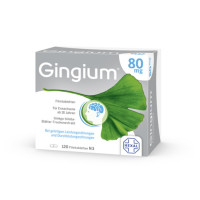 Gingium 80 mg Filmtabletten, 120 st, HEXAL AG