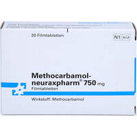 Methocarbamol-neuraxpharm 750 mg, 20 Stk., neuraxpharm Arzneimittel GmbH