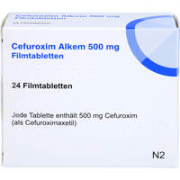 Cefuroxim Alkem 500 mg Filmtabletten, 24 st, Ascend GmbH